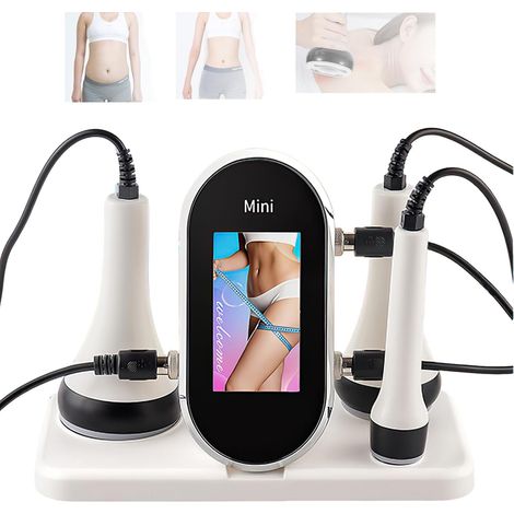 40K Ultrasonic Cavitation Radiofrequency Massager, Facial Beauty Machine, Anti-Cellulite Massager, Slimming Device, Electric Massagers for Arms, Waist, Legs, Hips, 3 in 1 (1/5)