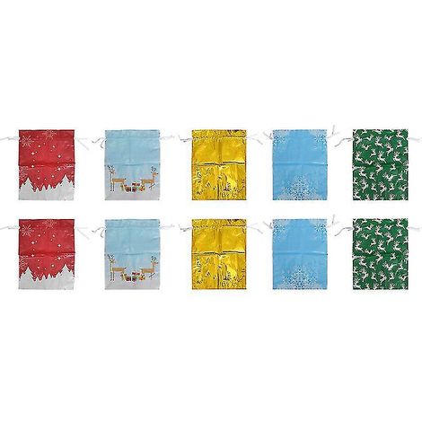 10 sachets à bonbons à cordon (1/3)