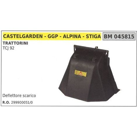 Deflettore scarico GGP trattorino rasaerba tosaerba tagliaerba TCJ 92 045815