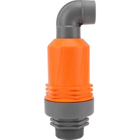 Soupape d'admission d'air automatique G2, plastique traversant droit, pour outil de jardin, type composé 6663B PP (1/5)