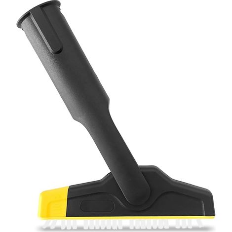 Brosse Nettoyeur Vapeur pour Joints Compatible Kärcher SC, Accessoire Nettoyage Carrelage et Joints, Haute Pression Anti Calcaire Moisissure, Brosse Ergonomique, Tête Remplaçable