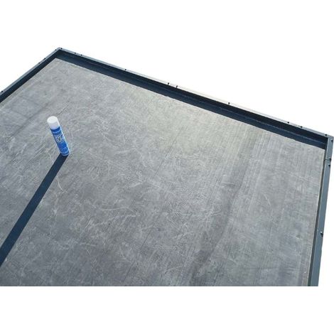 PGH Premium EPDM Dacheindeckung Nr. 13 - 3,55 x 4,2 m Zubehör aus Kunststoff in Schwarz (1/4)