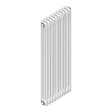 RADIATEUR TUBULAIRE EN ACIER 3 COLONNES ZEHNDER CHARLESTON MOD. 3187 Dimensions : 6 éléments