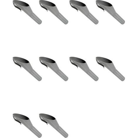 Compatible avec les adaptateurs de tube d'entonnoir de réservoir de carburant (lot de 10) références 1833948, 1782177, 2050651 et 8U5A17B068BB. Convient aux modèles Ford F150, Focus et Mondeo. (1/2)