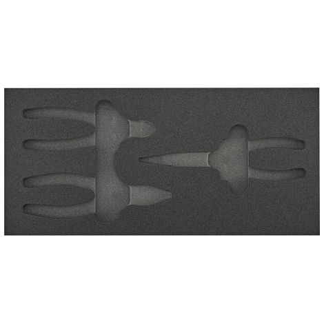 Module d'outils 1/3 vide pinces VDE Knipex (1/3)