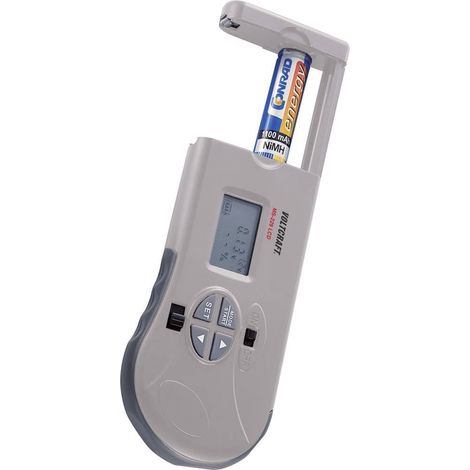VOLTCRAFT Tester batterie MS-229 LCD Campo di misura (tester batterie) 1,2 V, 1,5 V, 3 V, 9 V, 12 V Batteria ricaricabi (1/2)
