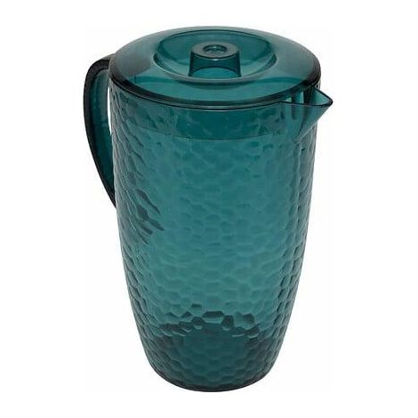 Bidon Estiva 2L en plastique bleu avec couvercle