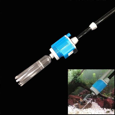 Kit de remplacement de tube pour nettoyeur de gravier électrique d'aquarium, compatible avec les nettoyeurs de sable à aspiration. (1/4)