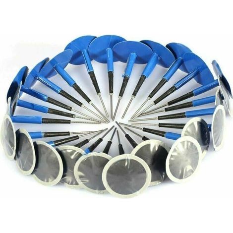 Champignon de réparation de crevaison de pneu Tubeless universel pour moto de voiture 35 3mm 24 pièces (1/4)