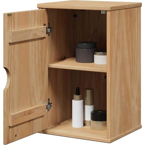 Bad-Wandschrank OTTA 35x30x55 cm Massivholz Kiefer