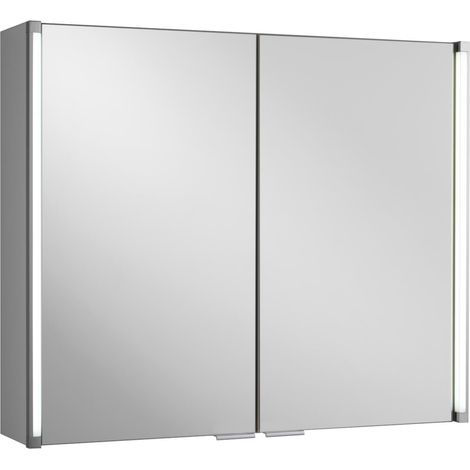 FACKELMANN Spiegelschrank 80 cm breit LED Line (1/4)