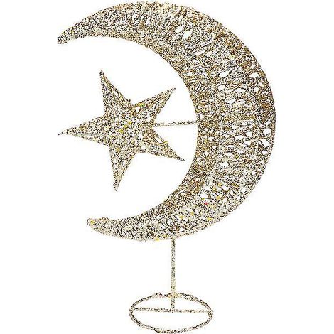 Nouvelle décoration de Noël en forme d'étoile (1 pièce) (1/3)