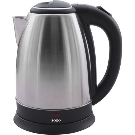 Hervidor de Agua 1,5L 1500W SOGO SS5790SS Inox (1/2)