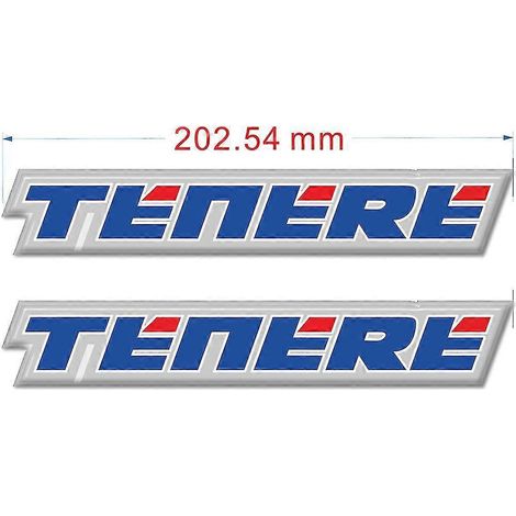 Autocollants Tenere Super Tank Pad Protector, protection de réservoir, emblème, logo, carénage, garde-boue pour Yamaha 700 1200 Xt Z Xt1200z--7 (1/5)