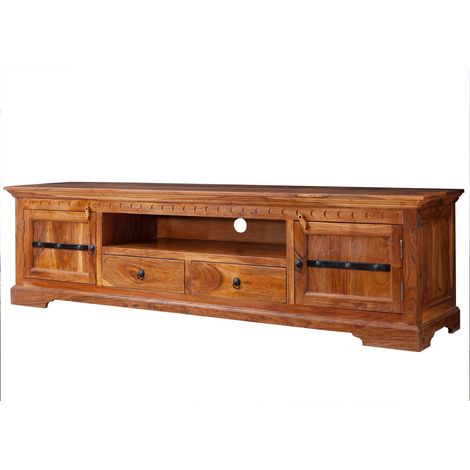 TV-Board Akazie 200x45x55 honig lackiert OXFORD 0326