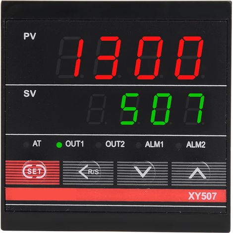 Régulateur de température PID intelligent, relais de chauffage/refroidissement industriel XY507 100-240 V CA (1/5)