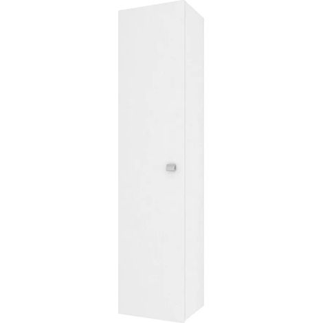 Colonna bagno sospesa 136h cm bianco lucido anta reversibile (1/4)