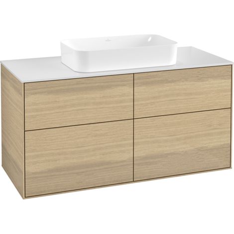 Villeroy & Boch Finion meuble sous lavabo, 4 tiroirs, avec