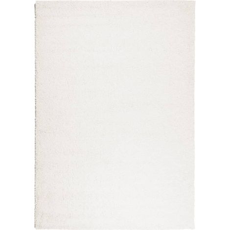 vidaXL Tappeto Shaggy PAMPLONA a Pelo Lungo Moderno Crema 160x230 cm (1/5)