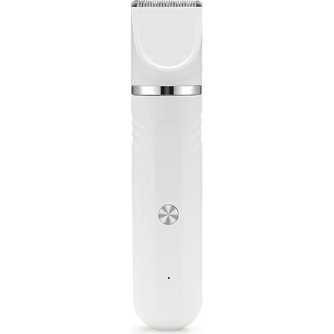 Sollbry Tondeuse pour Chien, Tondeuse de Pattes pour Chat Rasoir Sans Fil pour Chiens, Chats, Poils Longs,Pattes, Yeux, Oreilles, Visage, Corps,blanc (1/5)