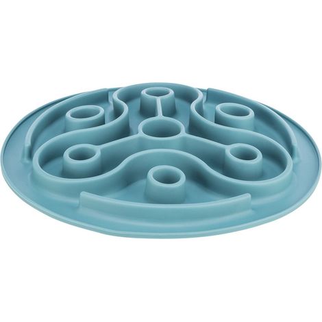 Futtermatte aus Kunststoff tpe Durchmesser 28cm blau (1/4)