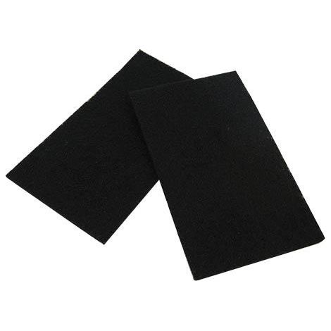 Pack de dos filtros para areneros de gatos, medidas 9 x 15 cm universales.