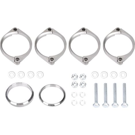 Supports de serrage de réparation de bote arrière de silencieux de bride d'échappement rouillée pour E46 M3 (1/5)