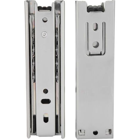 2 unidades de mini cajones de 5 pulgadas cortos, guías de cajones con función de extensión completa para muebles, cocinas y herrajes de armarios. (1/4)