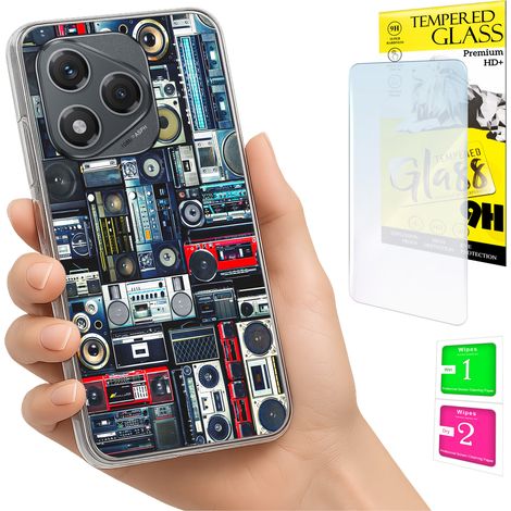Funda para Honor 400 Lite con foto, cubierta trasera y cristal 9H. (1/5)