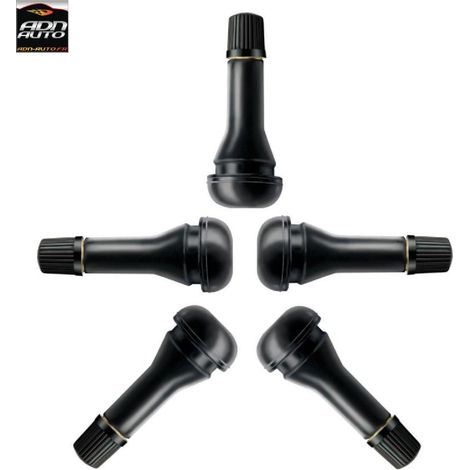 5 Valves de Roues TR414L - Noir x20