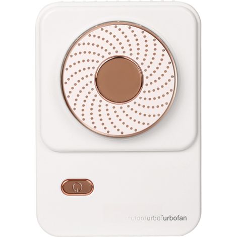 Ventilador portátil de cuello para deportes al aire libre, mini ventilador recargable por USB.