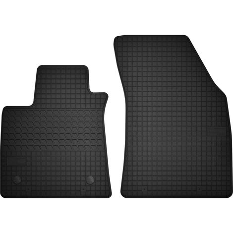 Alfombrillas de goma delanteras para: Renault Megane IV Grand-Coupe, liftback, station wagon, grand tourer, coupé, GT (de 2016 a 2024)