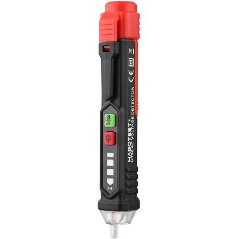 HABOTEST HT90 Berührungsloser Wechselspannungsprüfer Tragbarer intelligenter Teststift 12V/48V～1000V Duale Empfindlichkeit