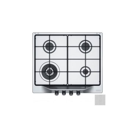 Franke FHTL 604 3G TC XL E. Colore del prodotto: Argento, Posizionamento dell'apparecchio: Da incasso, Dimensione della larghezza del piano cottura: 60 cm. Bruciatore piccolo: 1000 W... - 106.0183.094 (1/3)