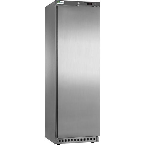 Armoire positive porte pleine - 308 l - finition inox - AFI COLLIN-LUCY