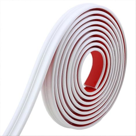 Selbstklebende Bilderleistenleiste, 240 mm lang x 0,9 Zoll breit, vorgrundiert, für die Innendekoration und zum Wandschutz (1/5)
