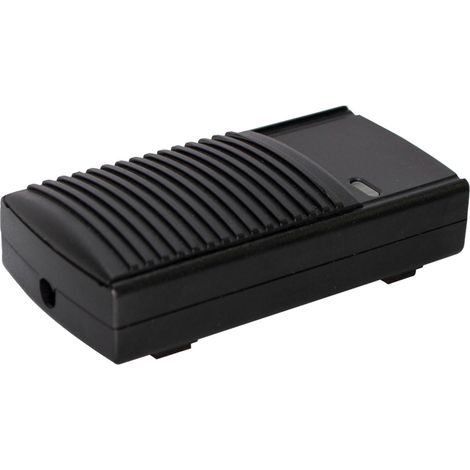 Tibelec – Interrupteur variateur à pied noir 100W 240V – Pour ampoules halogènes et LED – Installation facile – Garantie 5 ans (1/3)