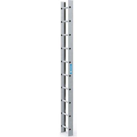 ZARGES Dachleiter 2.8 m Alu natur 10 Sprossen (1/2)