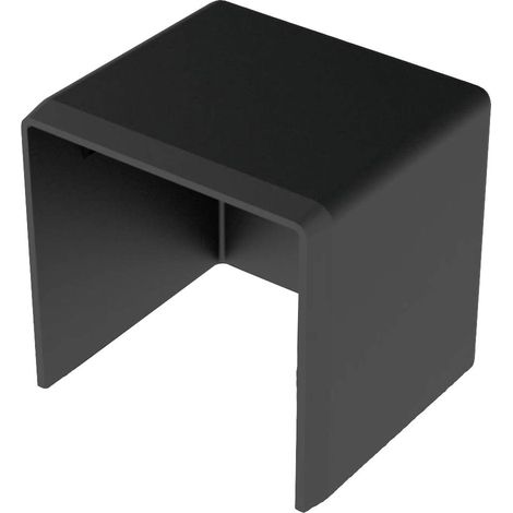 KOPOS 8641FB Goulotte de câble embout (l x H) 40 mm x 40 mm 1 pc(s) noir C831302