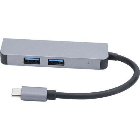 Dieser multifunktionale Ersatz für eine Switch-Dockingstation, eine Samsung Dex-Station und einen USB-C-zu-HDMI-Hub zeichnet sich durch ein leichtes Design aus einer Aluminiumlegierung aus, ist Plug-a