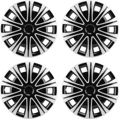 Capuchon de moyeu de roue de 17 pouces, 4 pièces, Protection complète, Look sportif, couvre-jante universel pour Transit Connect (1/5)