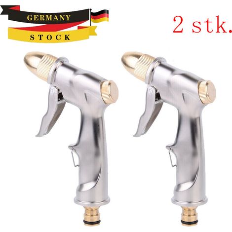 Pistolet Pulvérisateur Haute Pression - Pour Voiture Jardin Nettoyage Extérieur - 15 M Portée - Buse 8 mm - Rotatif Réglable - 1 Pièce (1/5)