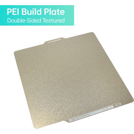 PEI Build Plate Lit d'impression 3D Surface texturée double face Plate-forme flexible en acier à ressort magnétique Tapis amovible compatible avec l'imprimante Bambu Lab X1/X1C/X1E/P1P/P1S/A1 Moulage (1/5)