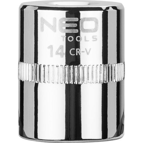 Chiave a bussola esagonale da 1/4", 14 mm, superlock (1/2)
