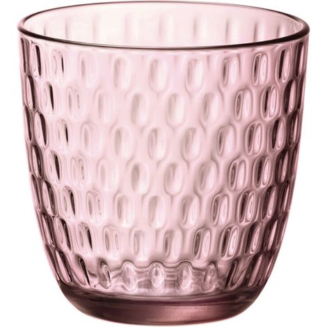 Bormioli Rocco 6 Bicchieri da acqua Slot rosa 29 cl (1/3)