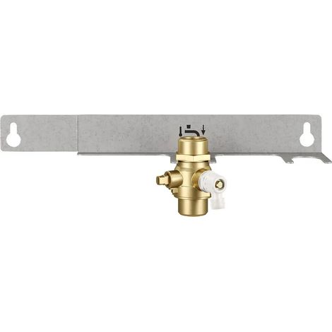 BOSCH Zubehör für Wohnungsstationen, Montageplatte Durchlauferhitzer, 7735600793