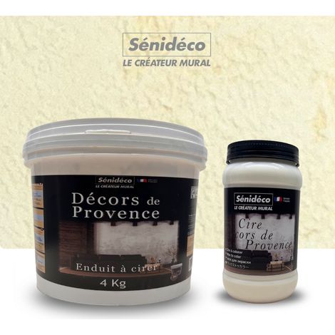 Enduit à cirer décoratif - Décors de Provence 4KG coloris Sablette (1/5)