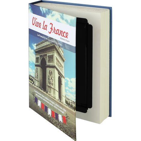 HMF 80925 Buchtresor Papierseiten Frankreich, 23 x 15 x 4 cm (1/5)