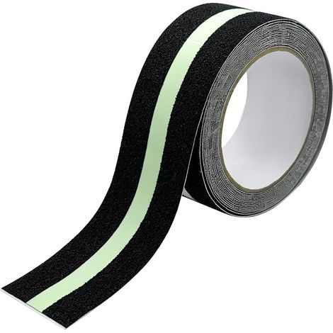 Bande Antidérapante Escalier Fluorescente 5m x 5cm Ruban Adhésif (1/5)