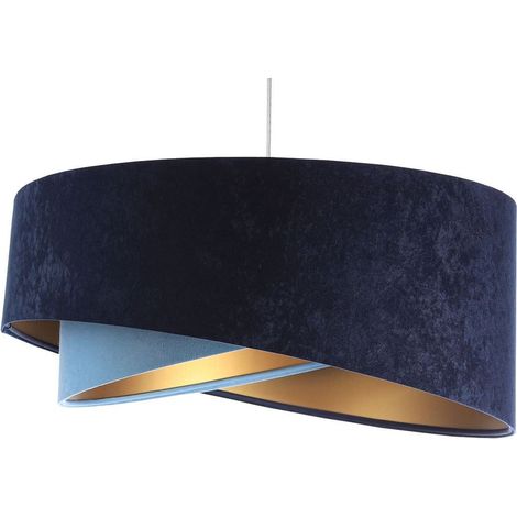 Suspension galaxy 060-088 - Bleu, or (1/5)